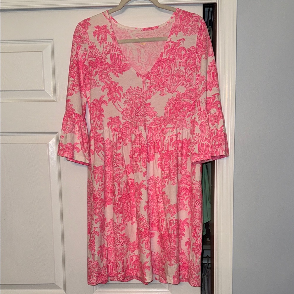 Lilly Pulitzer Palm Beach Print Dress